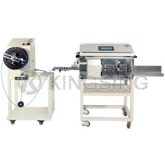 Fully Automatic Coaxial Cable Cut and Strip Machine