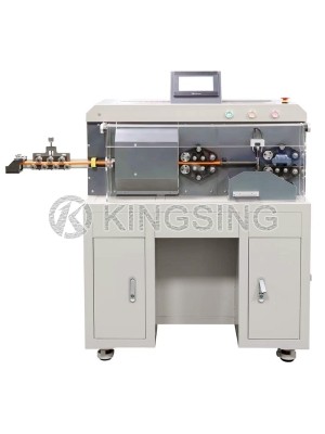 Rotary Blade Coax Cutting and Stripping Machine