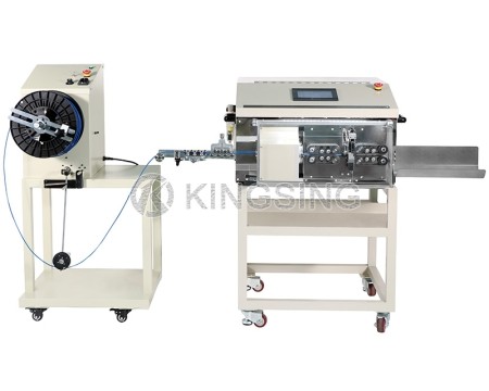 Fully Automatic Coaxial Cable Cut and Strip Machine