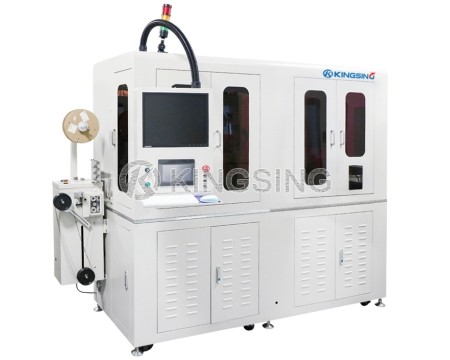 Automatic Coaxial Cable Crimping and Soldering Machine (double tin furnace type)